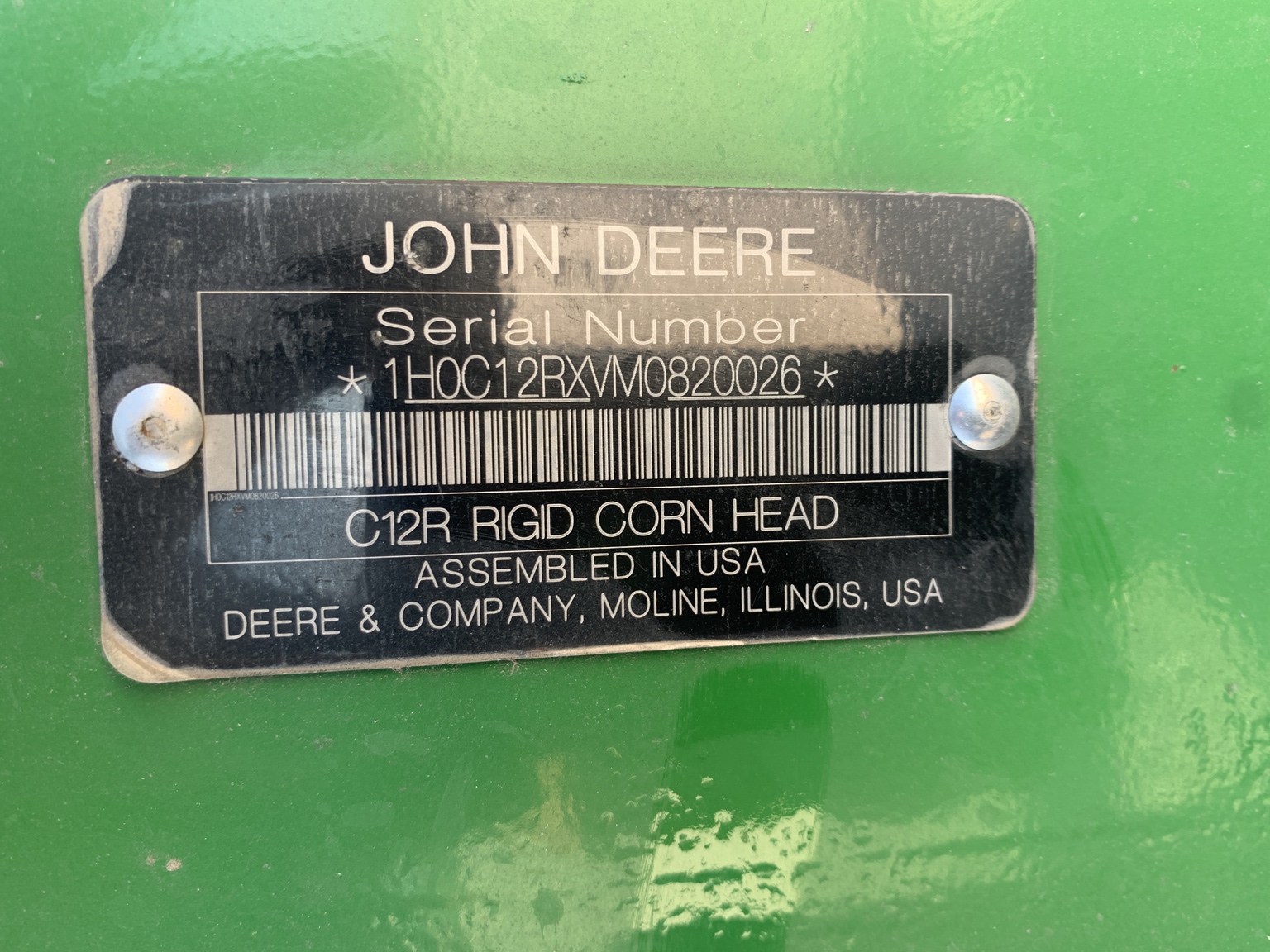 2022 John Deere C12R Image 8