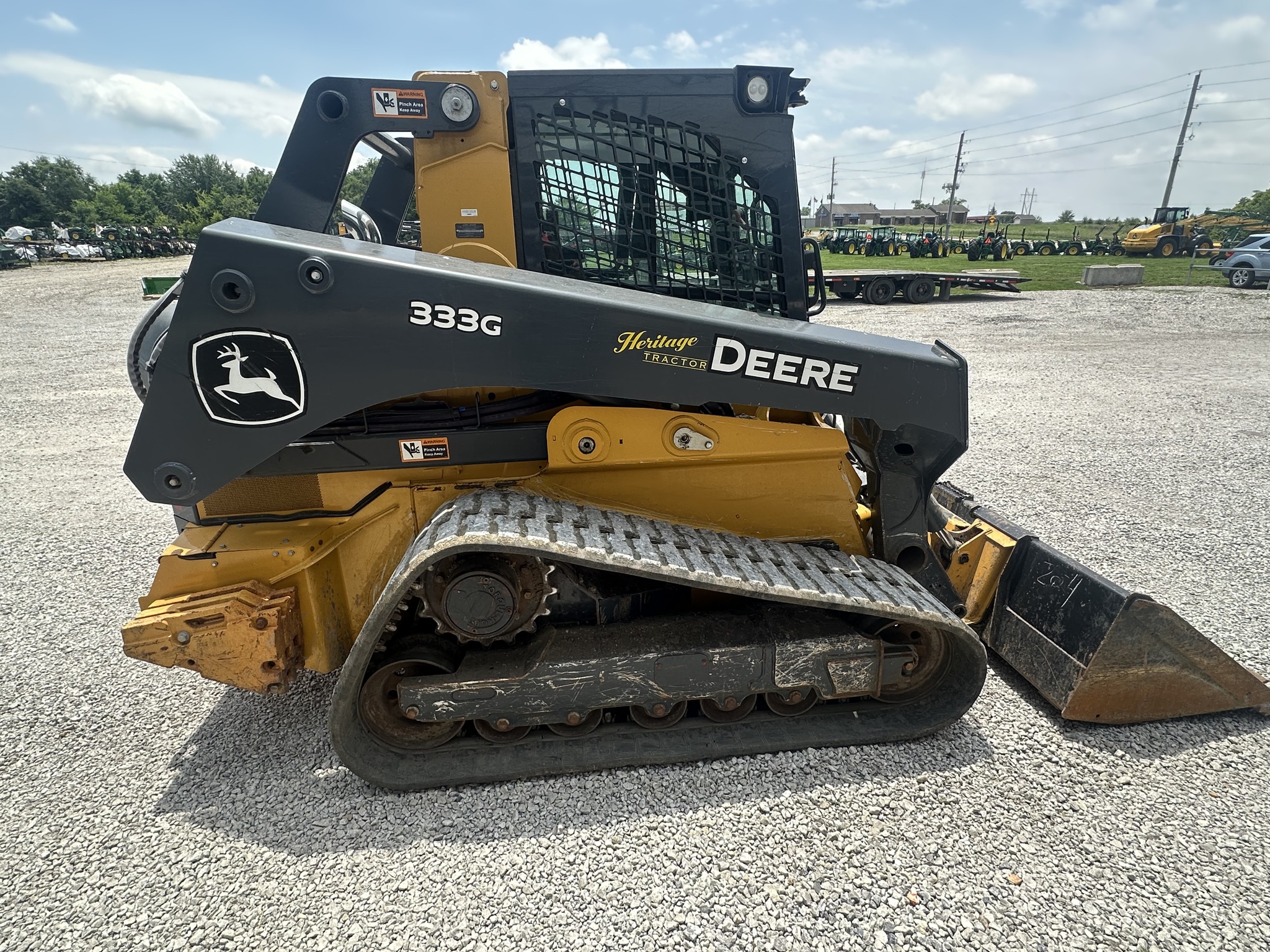  2021 John Deere 333G at Heritage Tractor in Smithville, MO