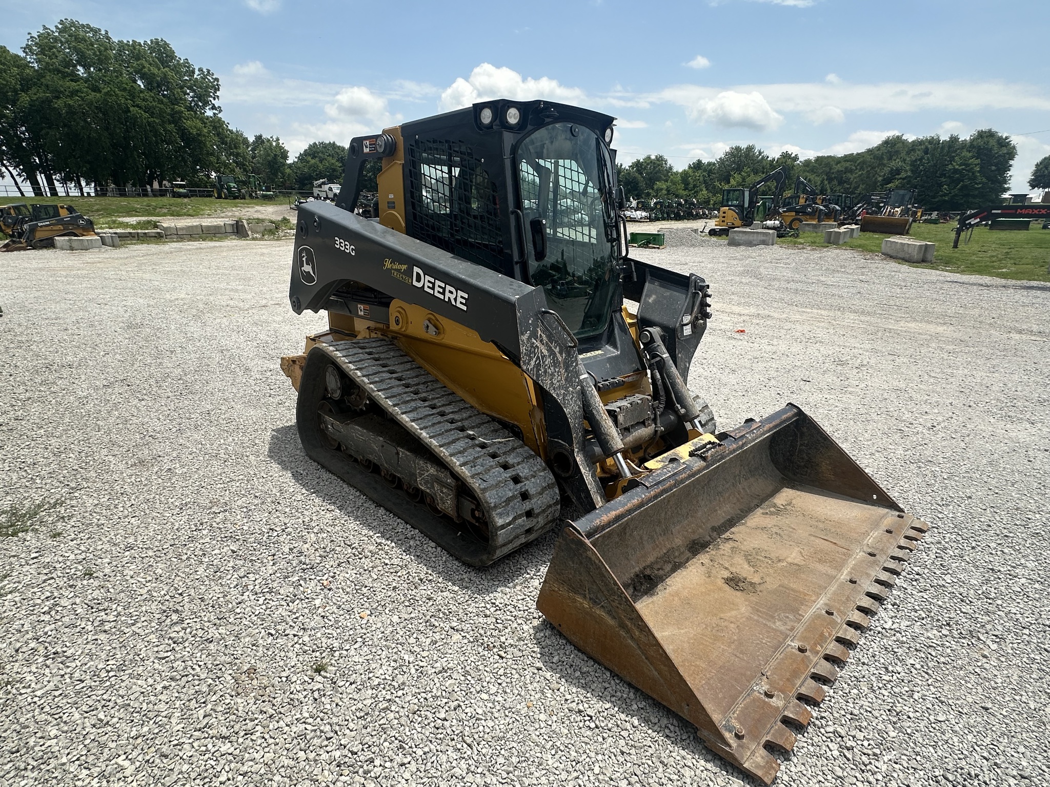  2021 John Deere 333G at Heritage Tractor in Smithville, MO