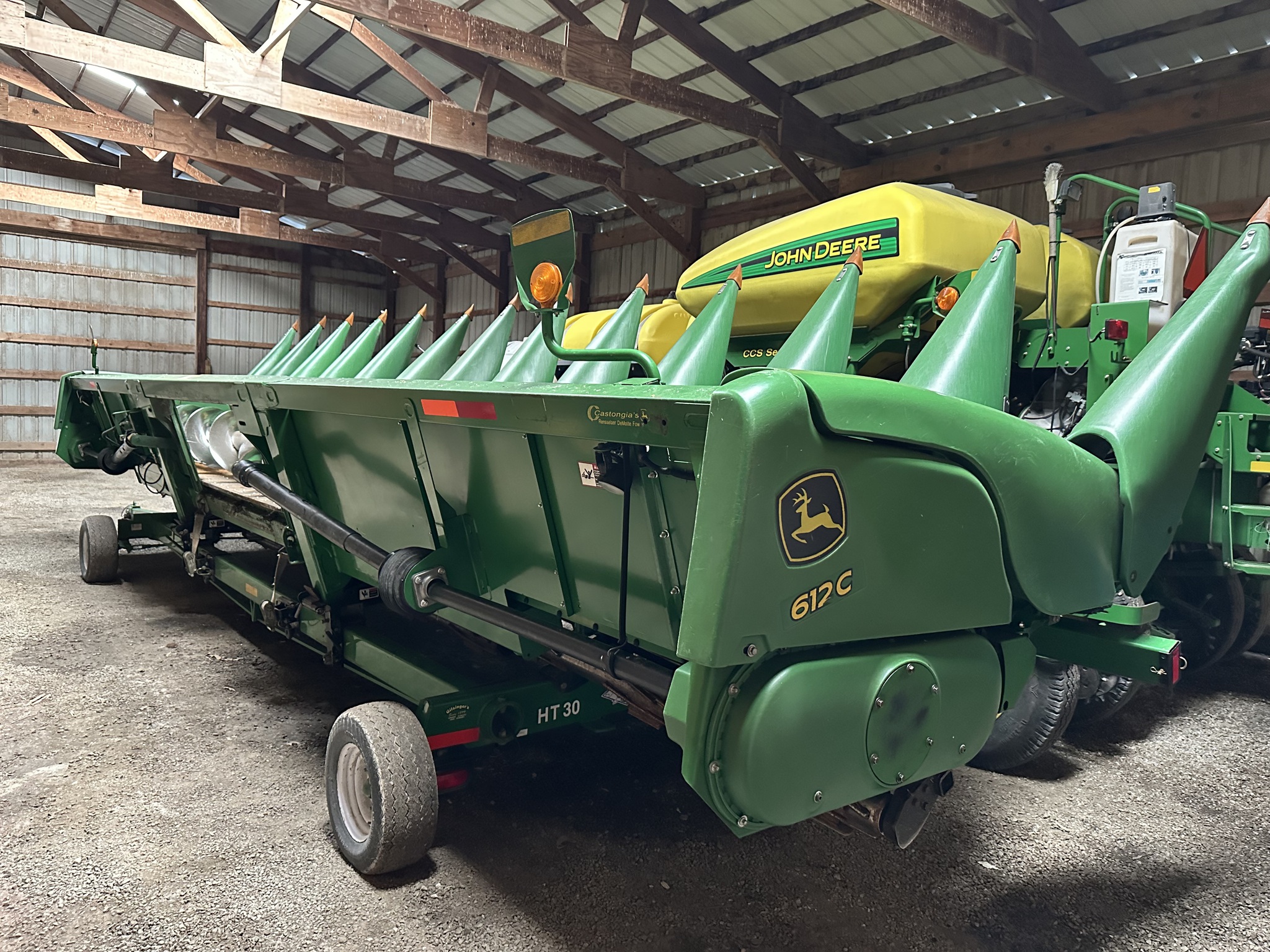 2014 John Deere 612C Image 3