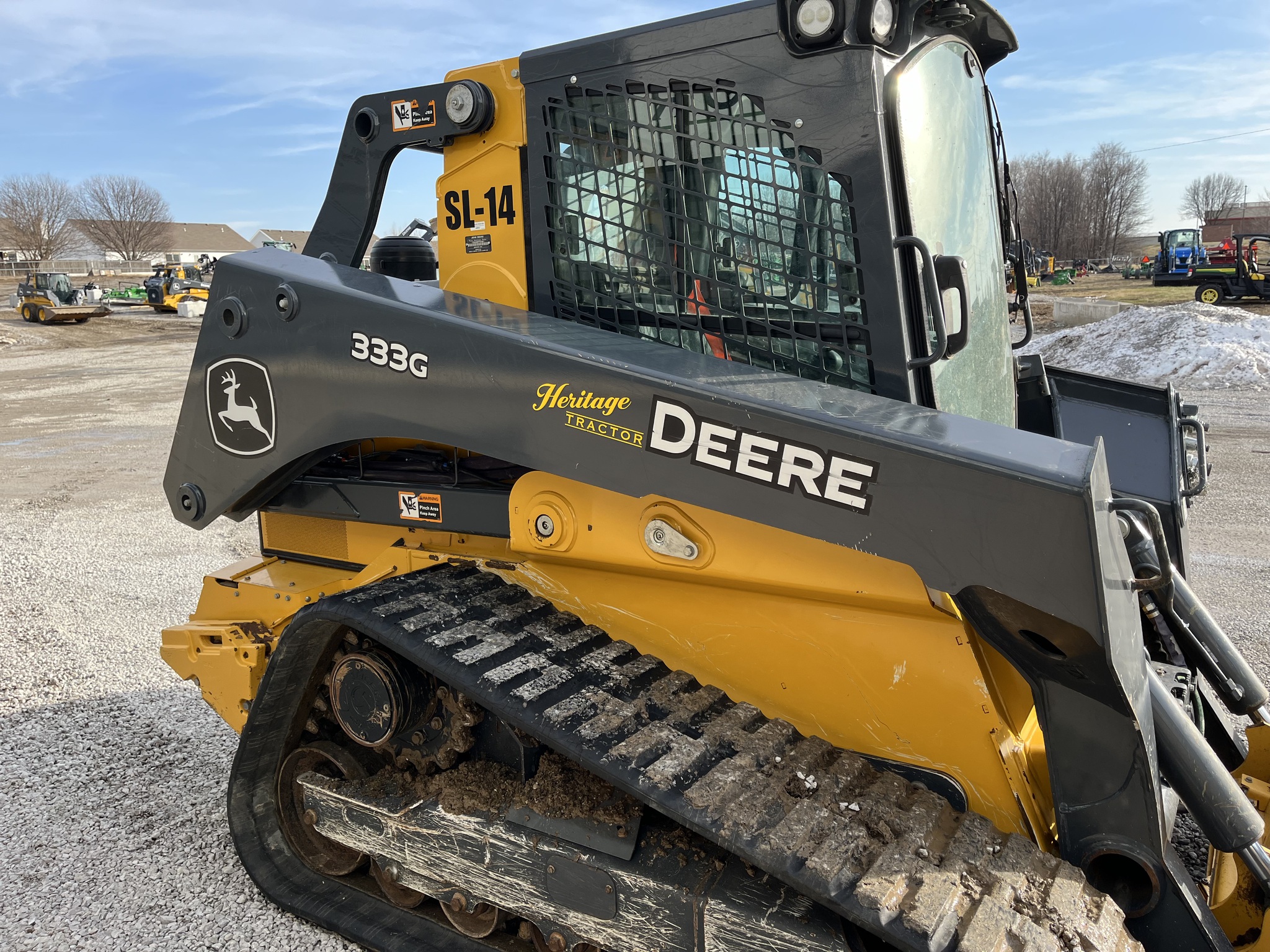  2023 John Deere 333G at Heritage Tractor in Smithville, MO