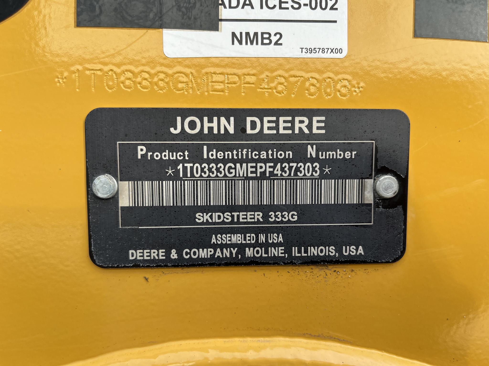  2023 John Deere 333G at Heritage Tractor in Smithville, MO