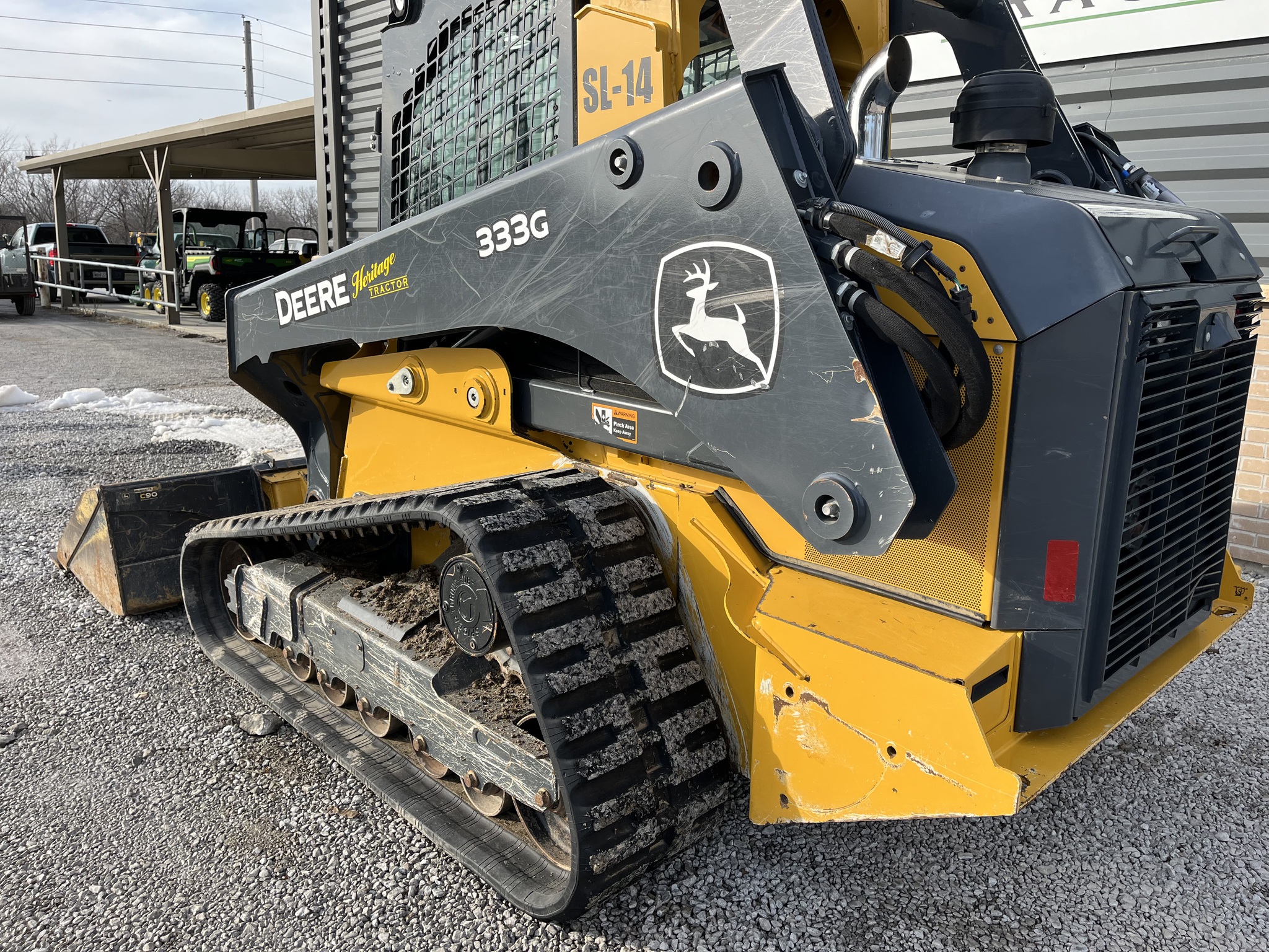  2023 John Deere 333G at Heritage Tractor in Smithville, MO