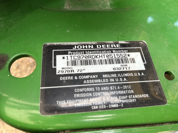 2017 John Deere Z970R - Photo22