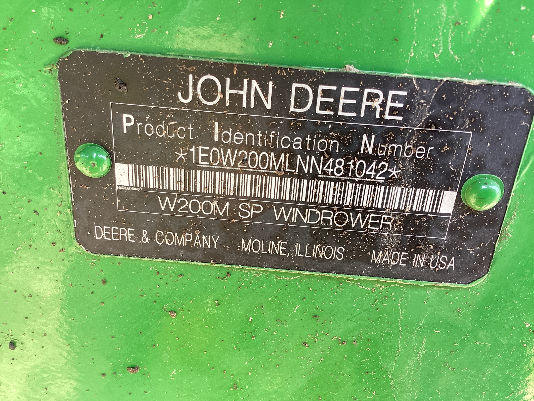 2022 John Deere W200M Image 46