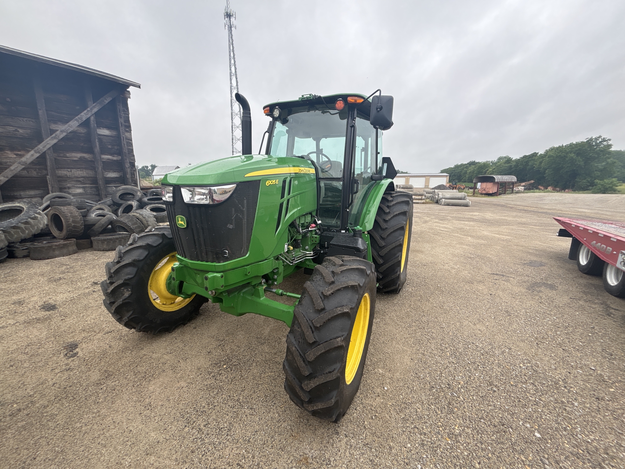Used 2024 John Deere 6105E Cab Utility Tractors at Koenig Equipment in Greenville, OH - PhotoXL5