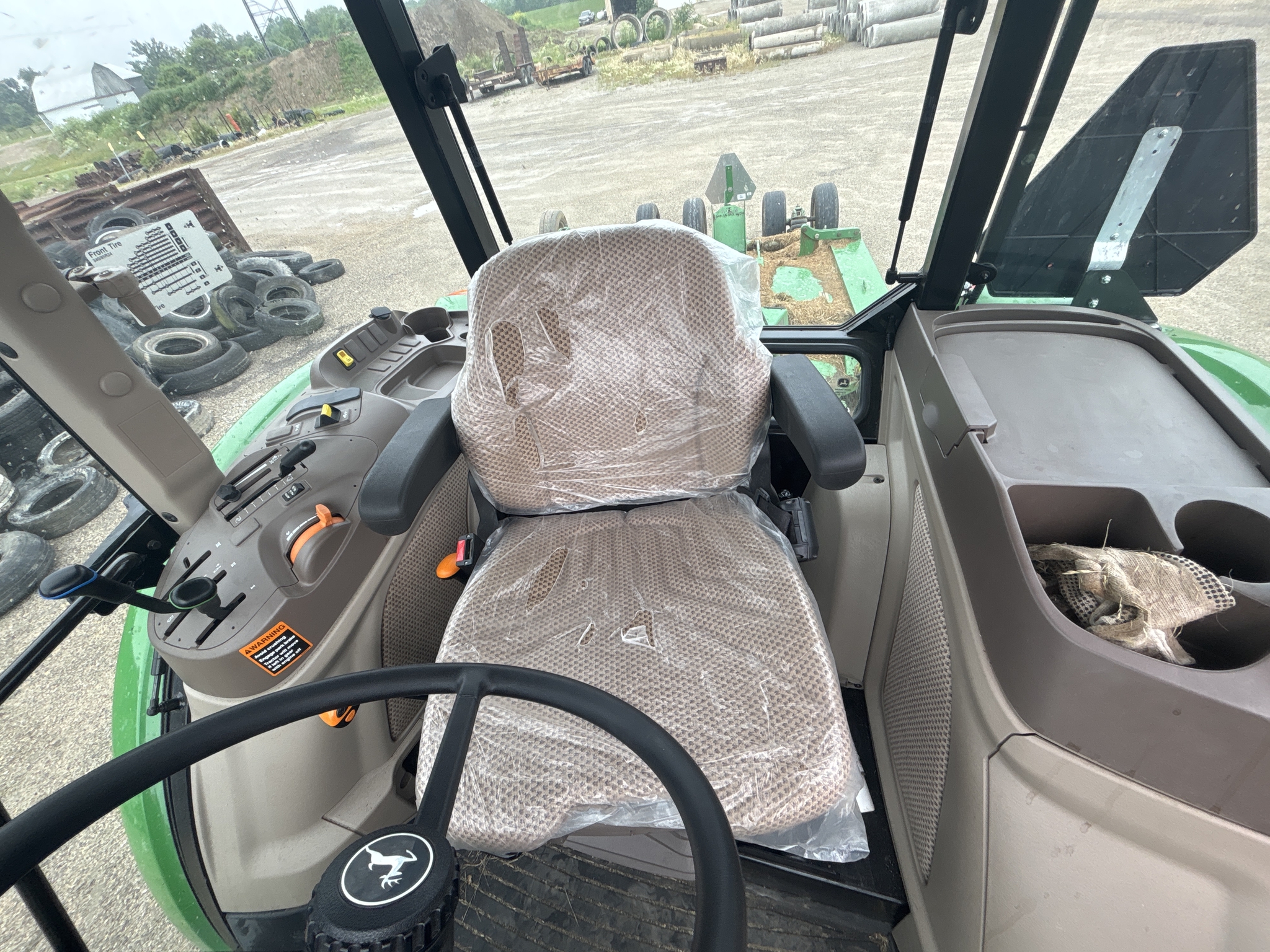 Used 2024 John Deere 6105E Cab Utility Tractors at Koenig Equipment in Greenville, OH - PhotoXL16