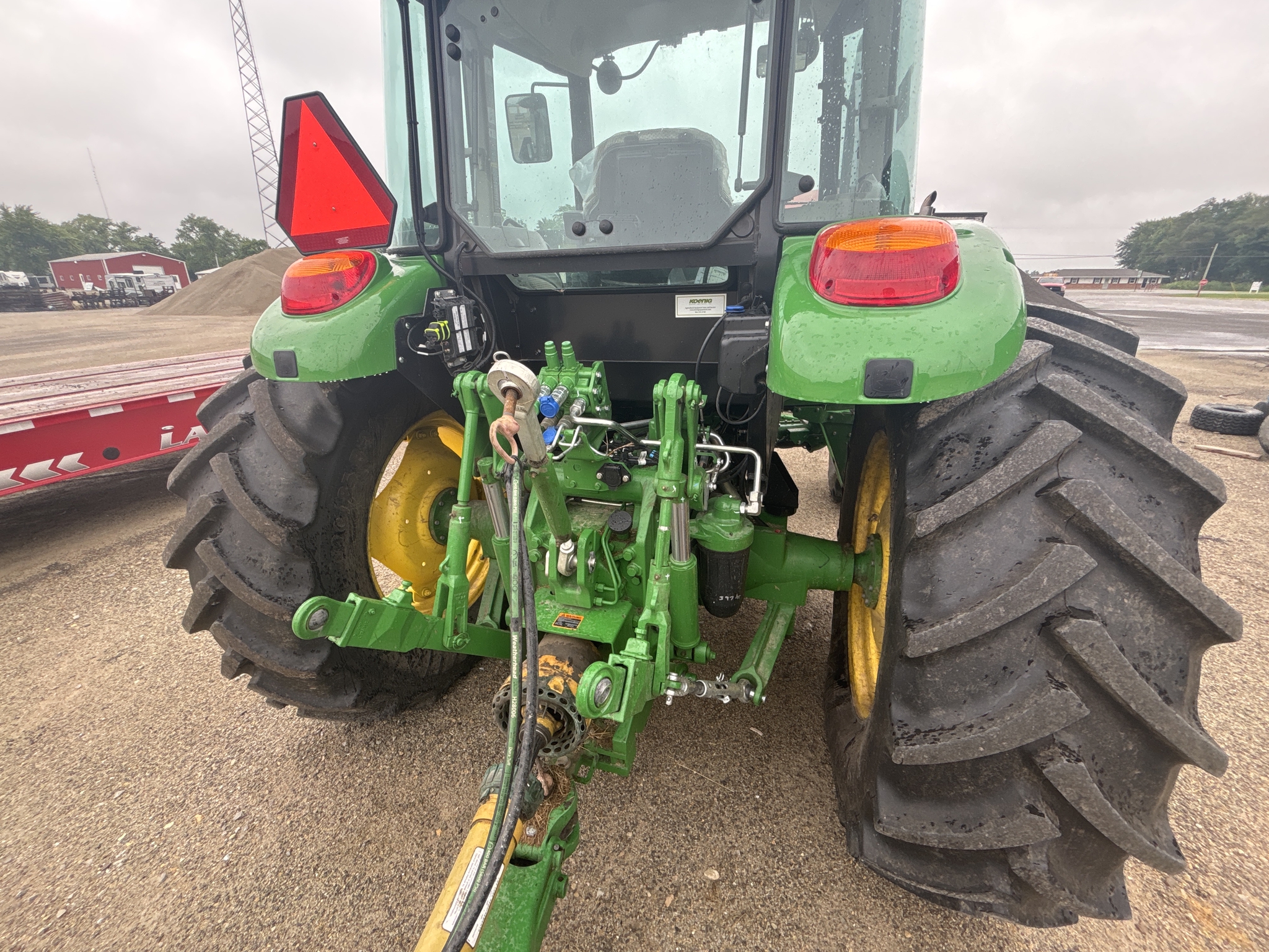 Used 2024 John Deere 6105E Cab Utility Tractors at Koenig Equipment in Greenville, OH - PhotoXL8