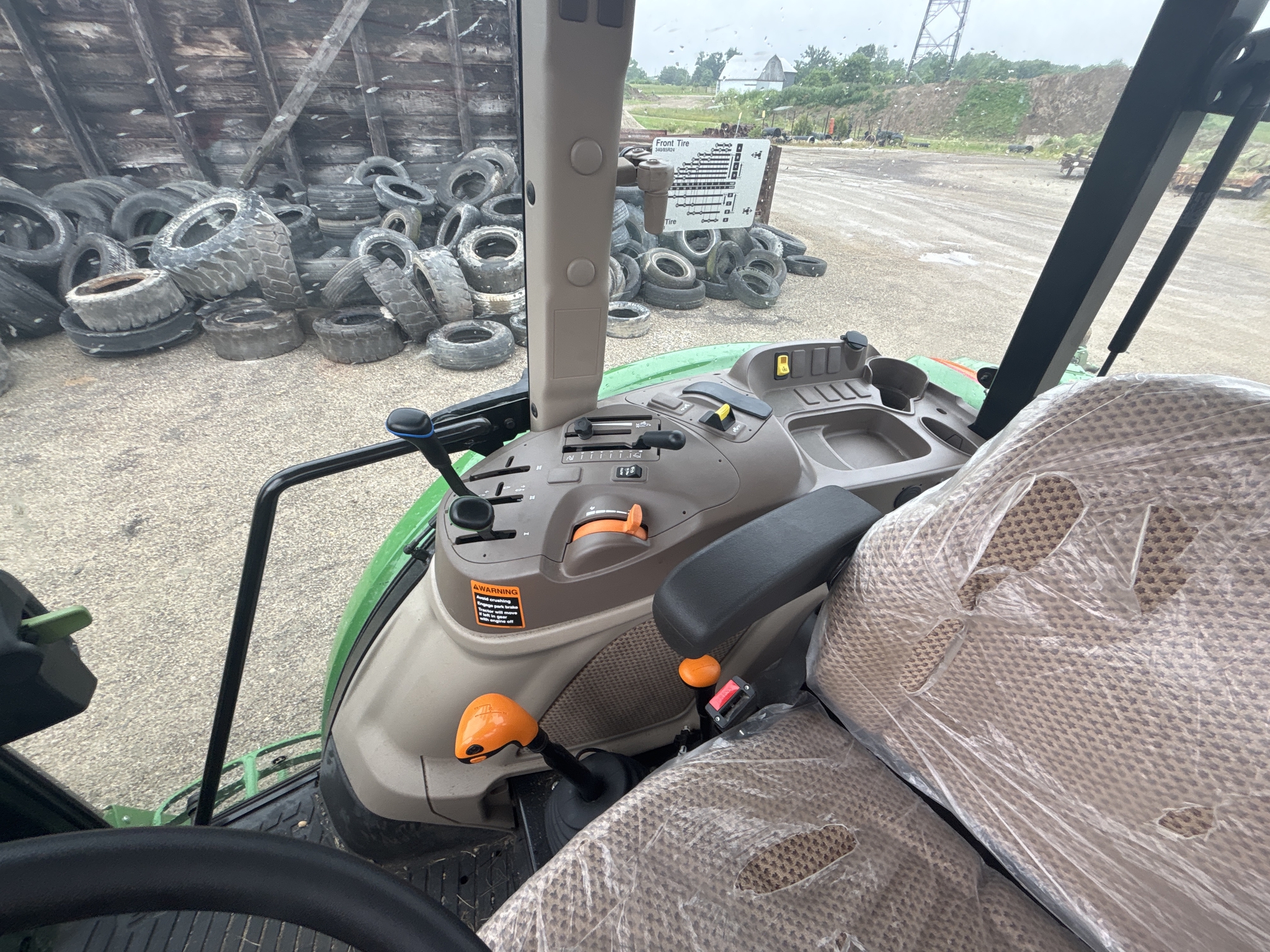 Used 2024 John Deere 6105E Cab Utility Tractors at Koenig Equipment in Greenville, OH - PhotoXL19