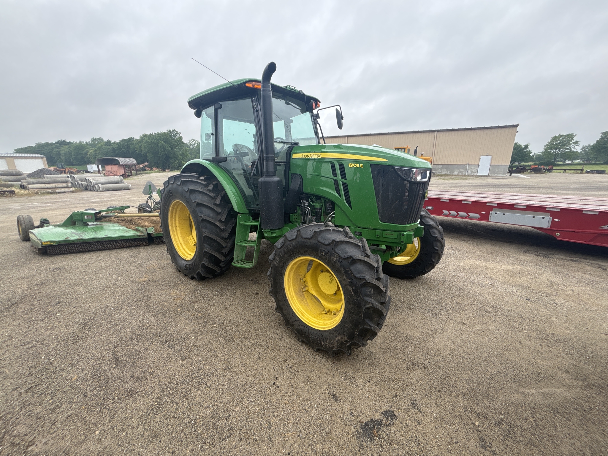 Used 2024 John Deere 6105E Cab Utility Tractors at Koenig Equipment in Greenville, OH - PhotoXL0