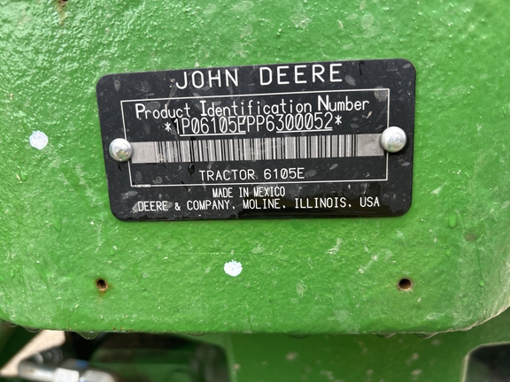 Used 2024 John Deere 6105E Cab Utility Tractors at Koenig Equipment in Greenville, OH - Photo21