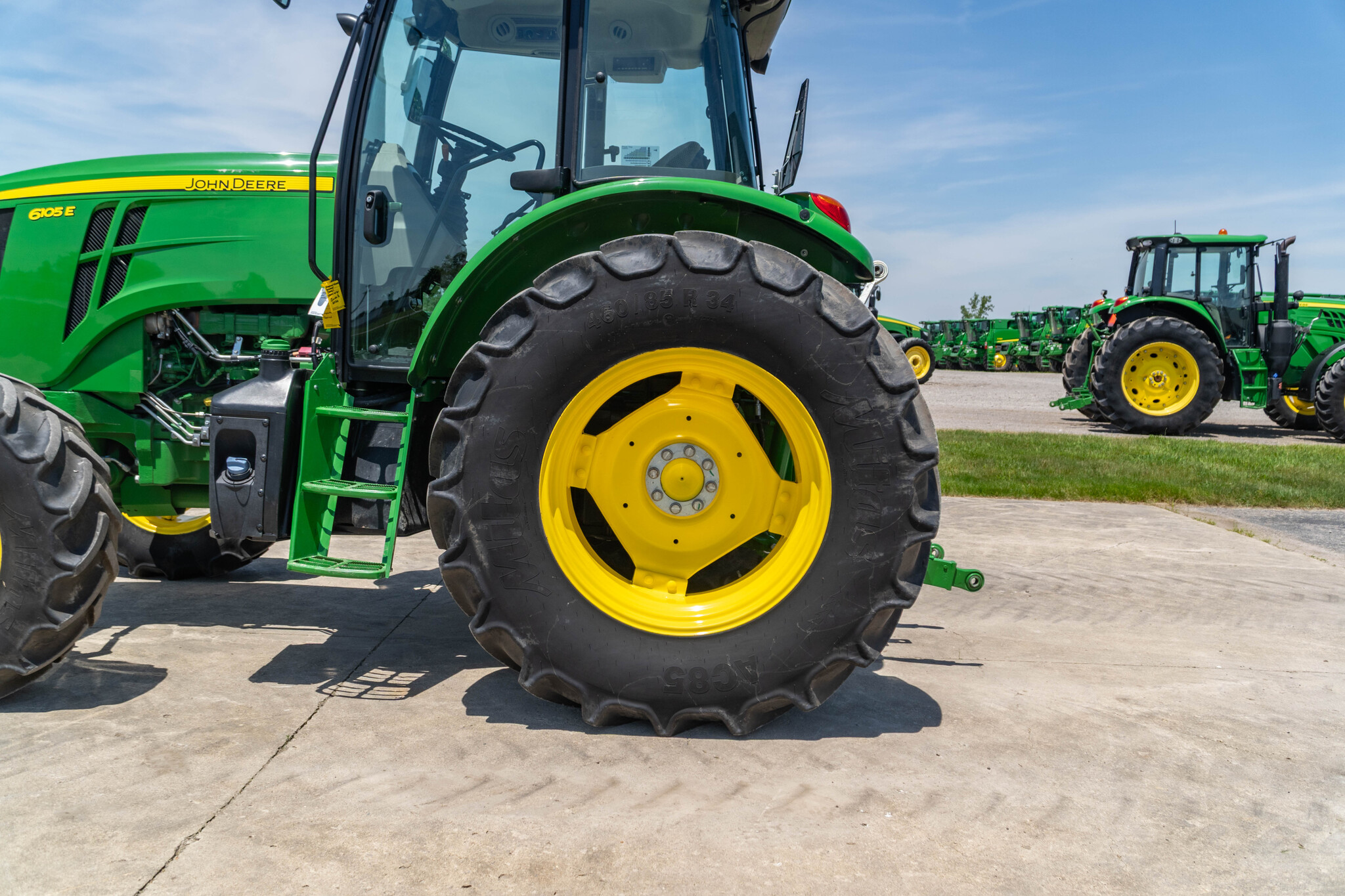 Used 2024 John Deere 6105E Cab Utility Tractors at Koenig Equipment in Anna, OH - PhotoXL9