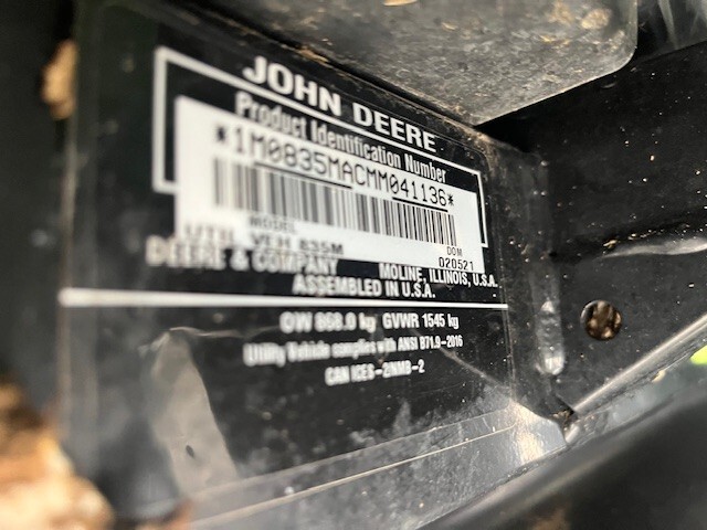  2021 John Deere XUV 835M at Heritage Tractor in West Plains, MO