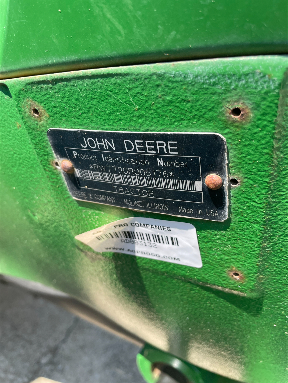 2007 John Deere 7730 Image 10