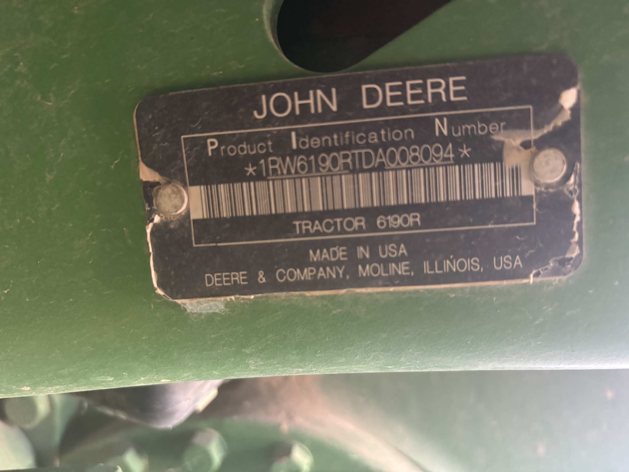 2013 John Deere 6190R Image 13