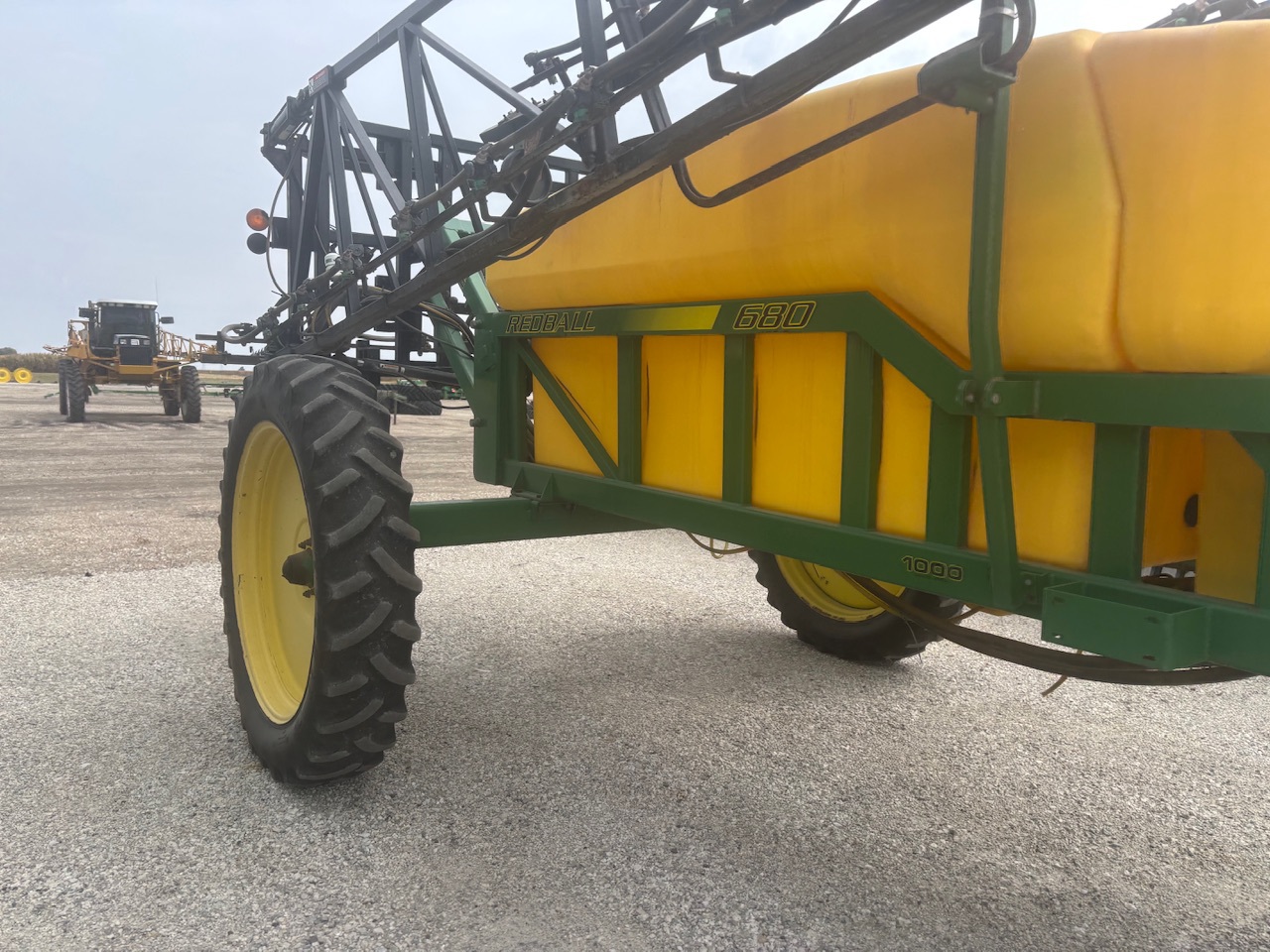  Redball 680 at Heritage Tractor in Roanoke, IL