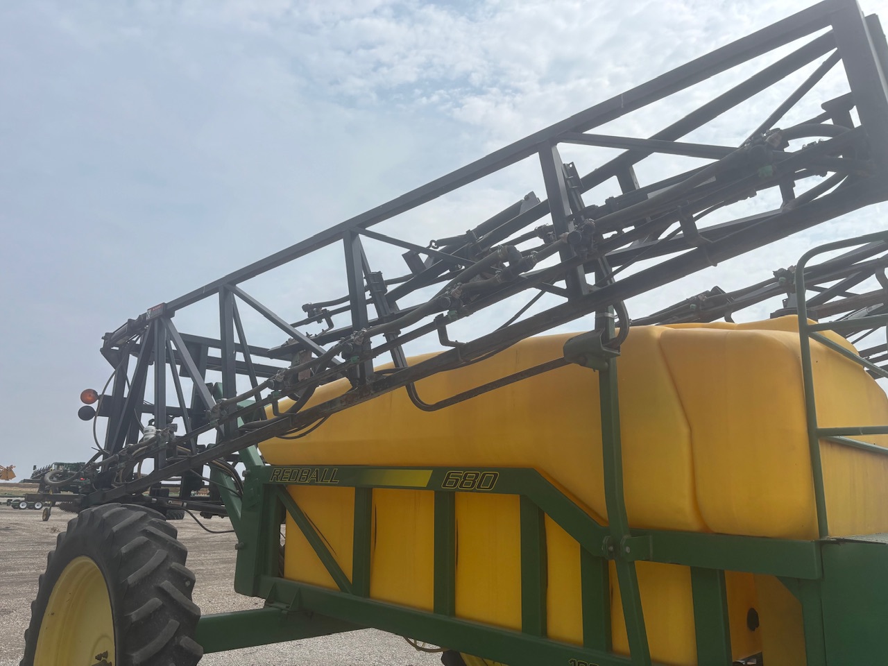   Redball 680 at Heritage Tractor in Roanoke, IL