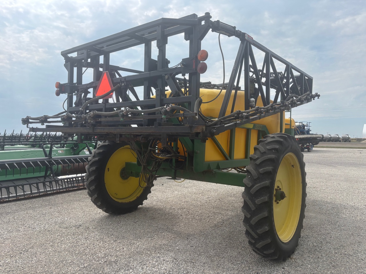   Redball 680 at Heritage Tractor in Roanoke, IL