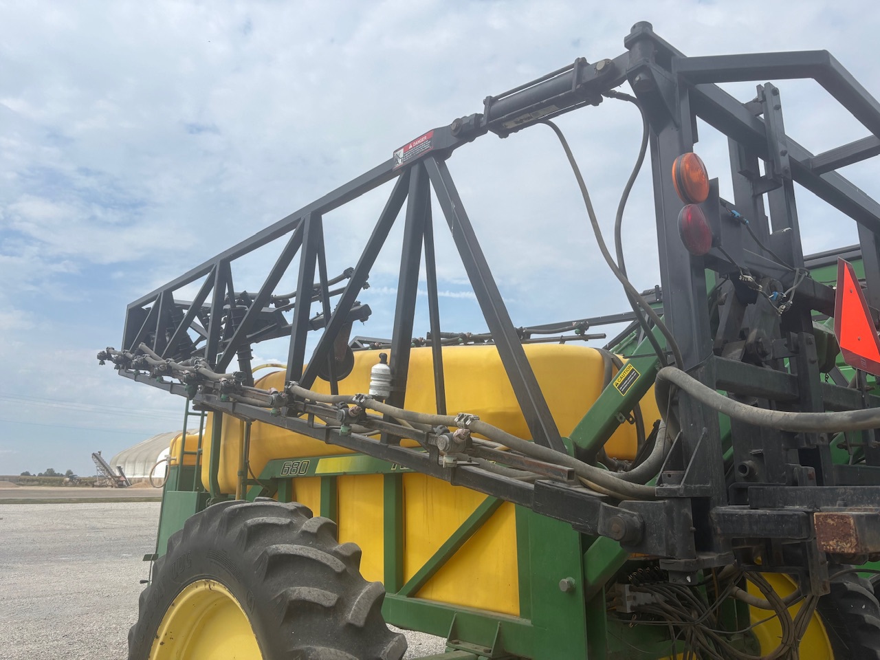   Redball 680 at Heritage Tractor in Roanoke, IL