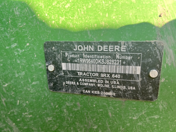 Used 2025 John Deere 9RX 640 Track Tractors at Horizon Ag & Turf in High Prairie, AB - Photo4