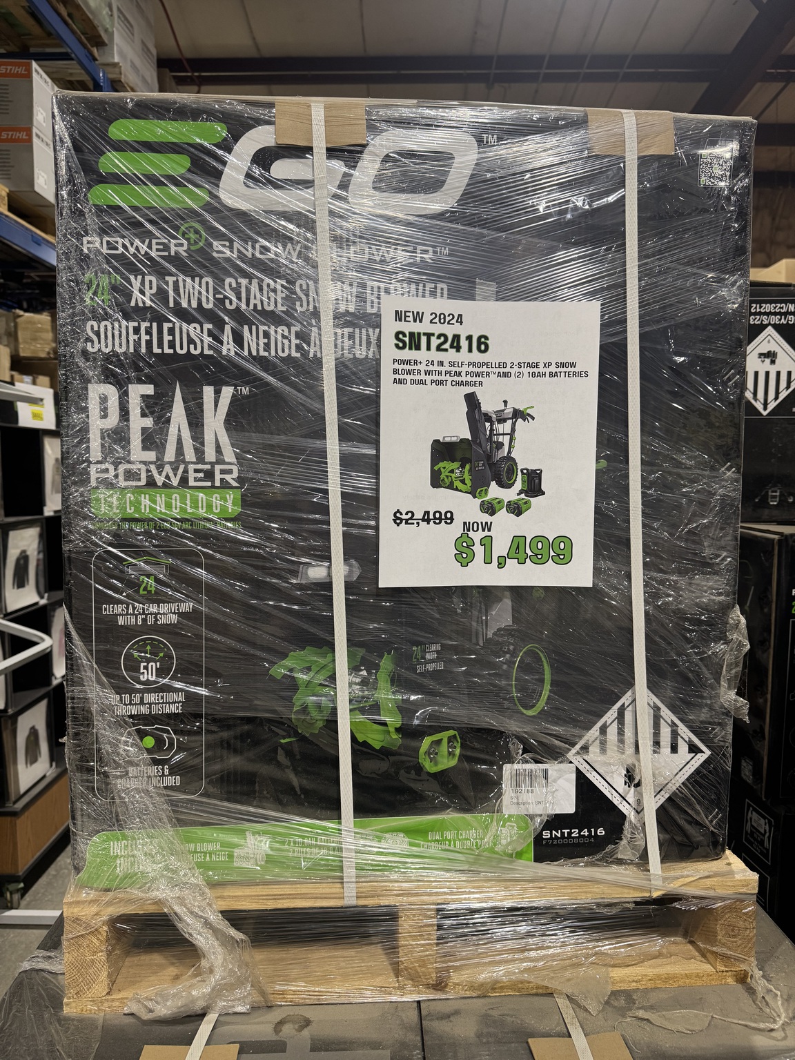 2024 EGO SNT2416 Image 1