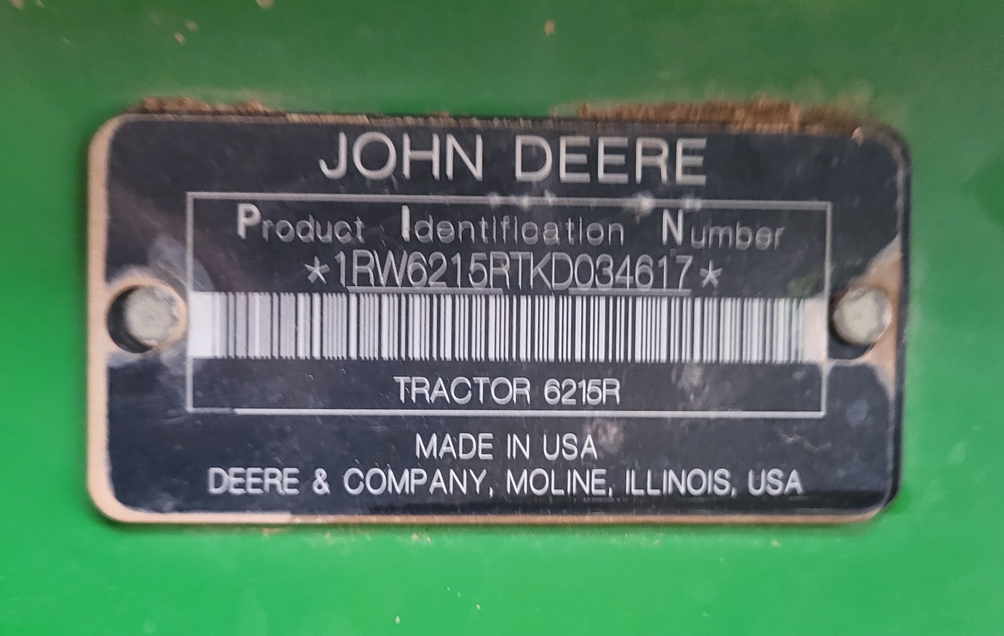 2019 John Deere 6215R Image 13