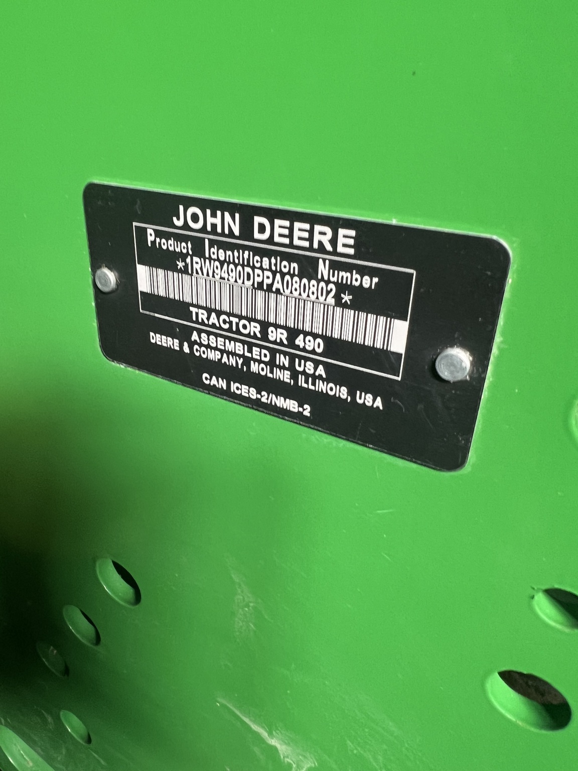 2023 John Deere 9R 490 Image 6