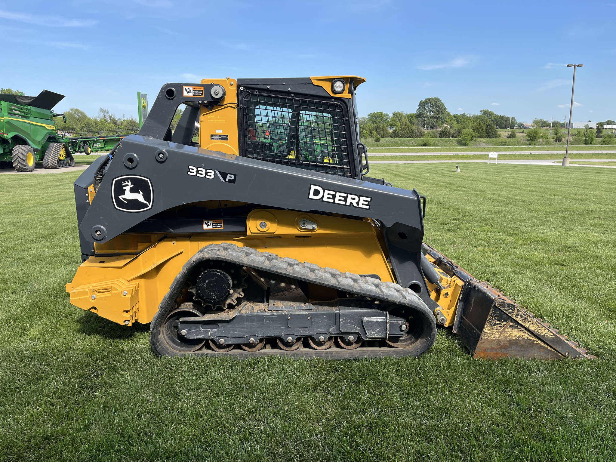  2024 John Deere 333 P at Heritage Tractor in Adrian, MO