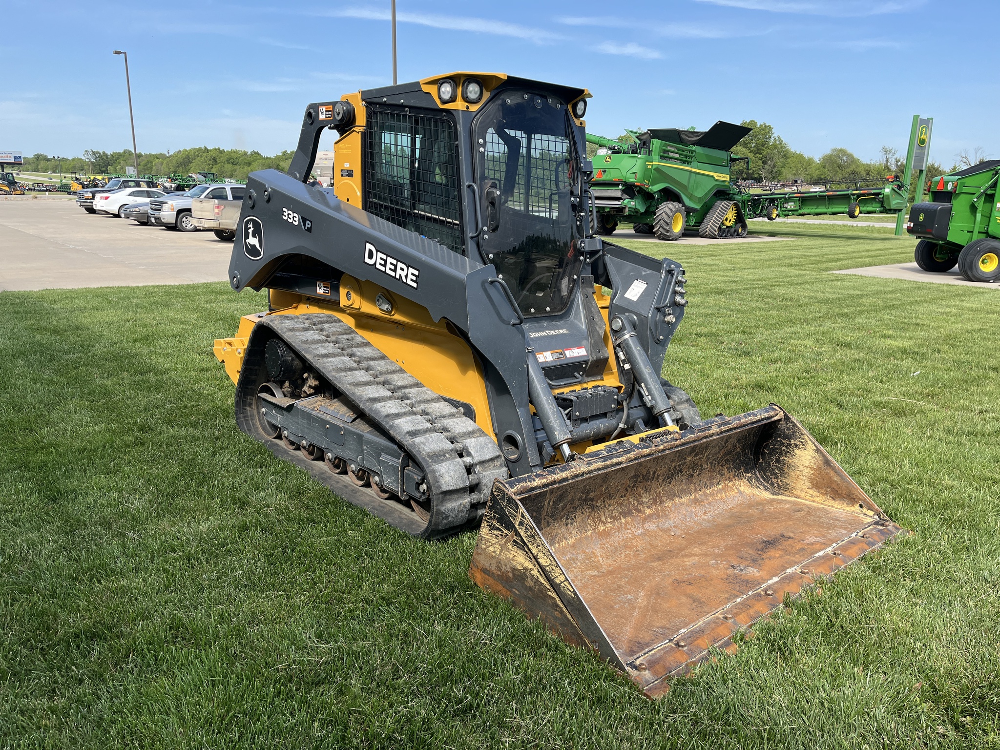  2024 John Deere 333 P at Heritage Tractor in Adrian, MO