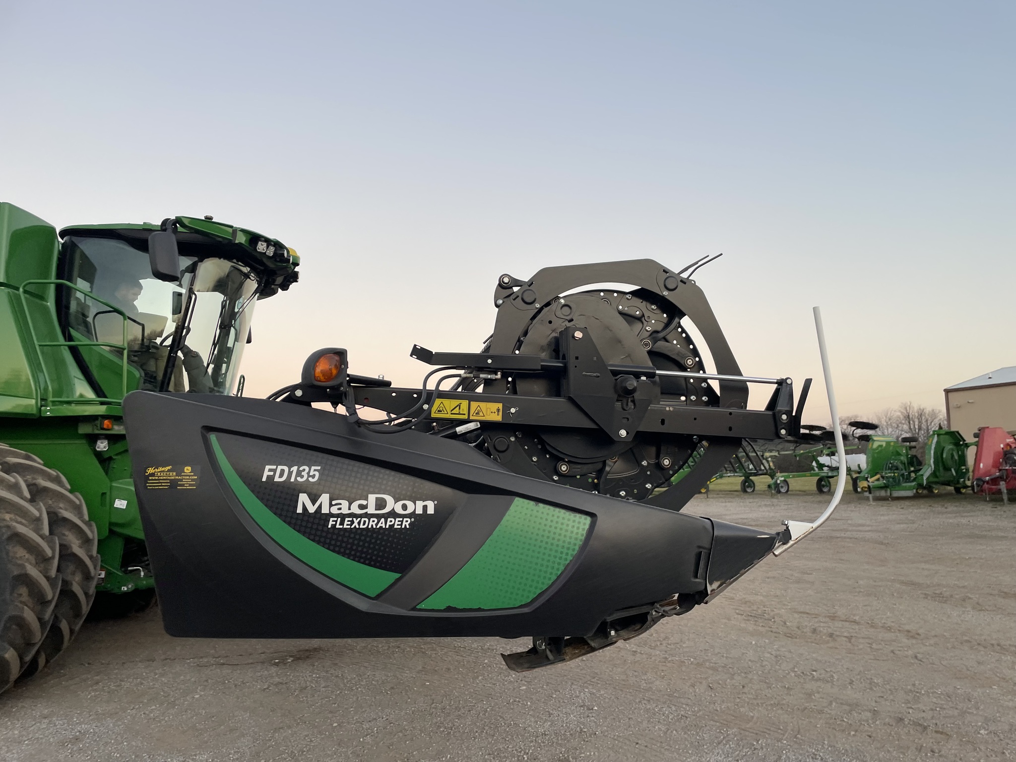  2019 MacDon FD135 at Heritage Tractor in Baldwin City, KS