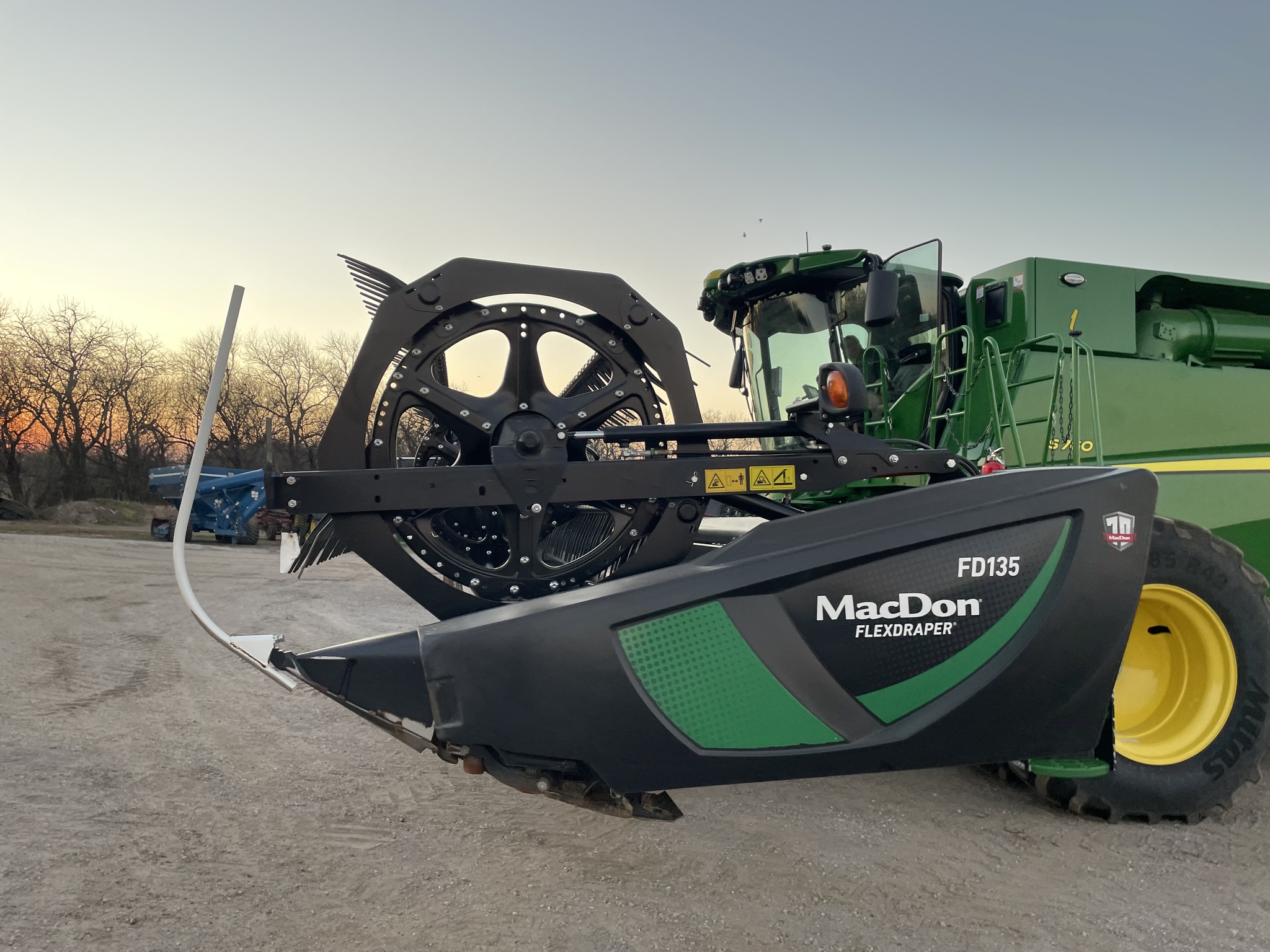  2019 MacDon FD135 at Heritage Tractor in Baldwin City, KS