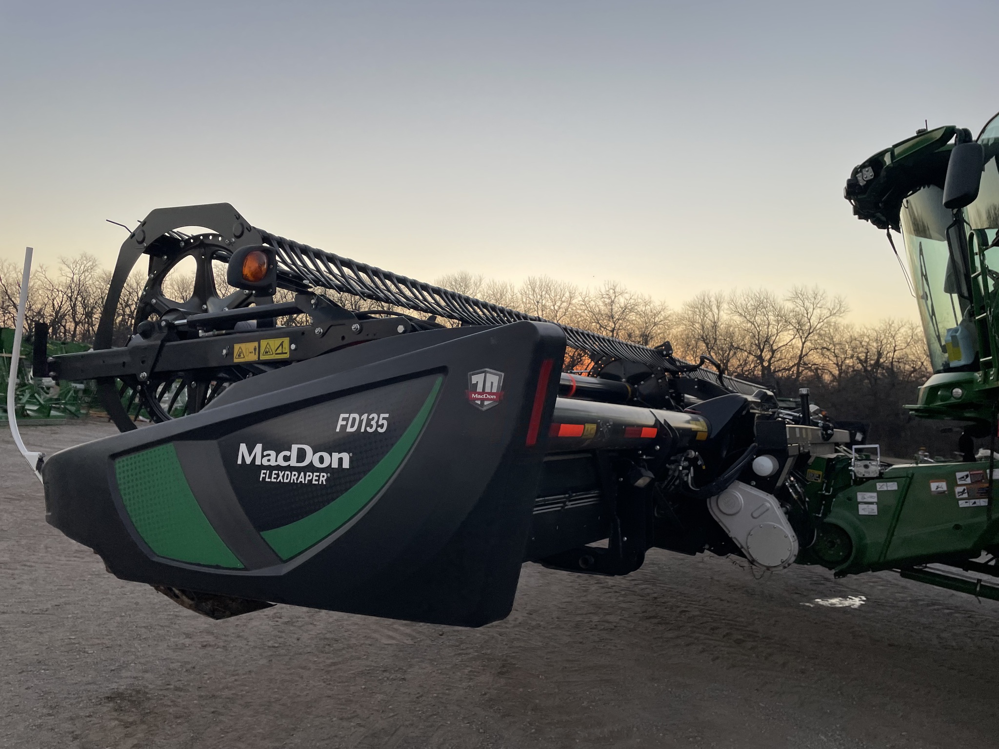  2019 MacDon FD135 at Heritage Tractor in Baldwin City, KS