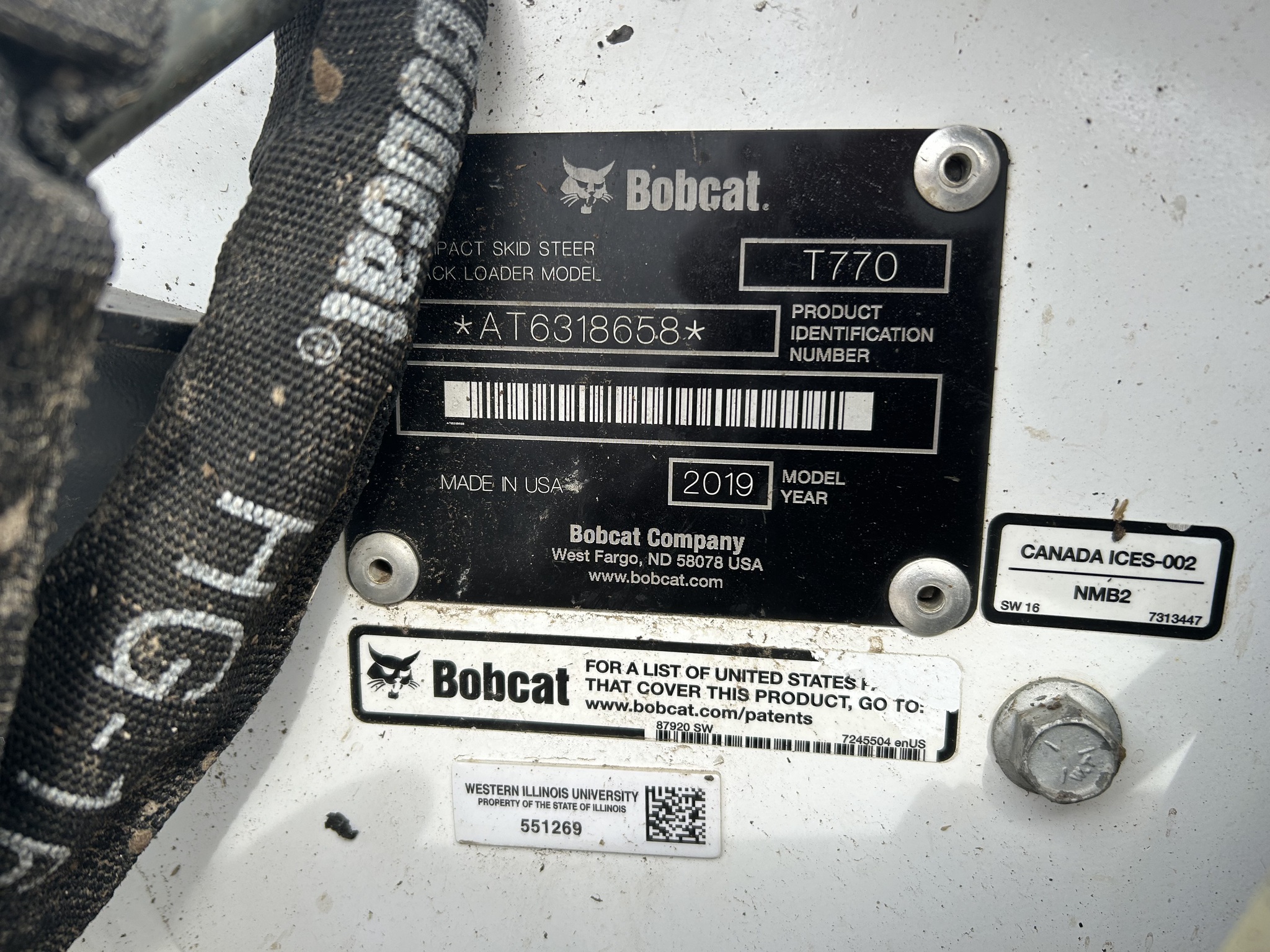  2019 Bobcat T770 at Heritage Tractor in Carthage, IL