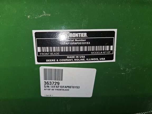 Photo of 2023 John Deere AF10F