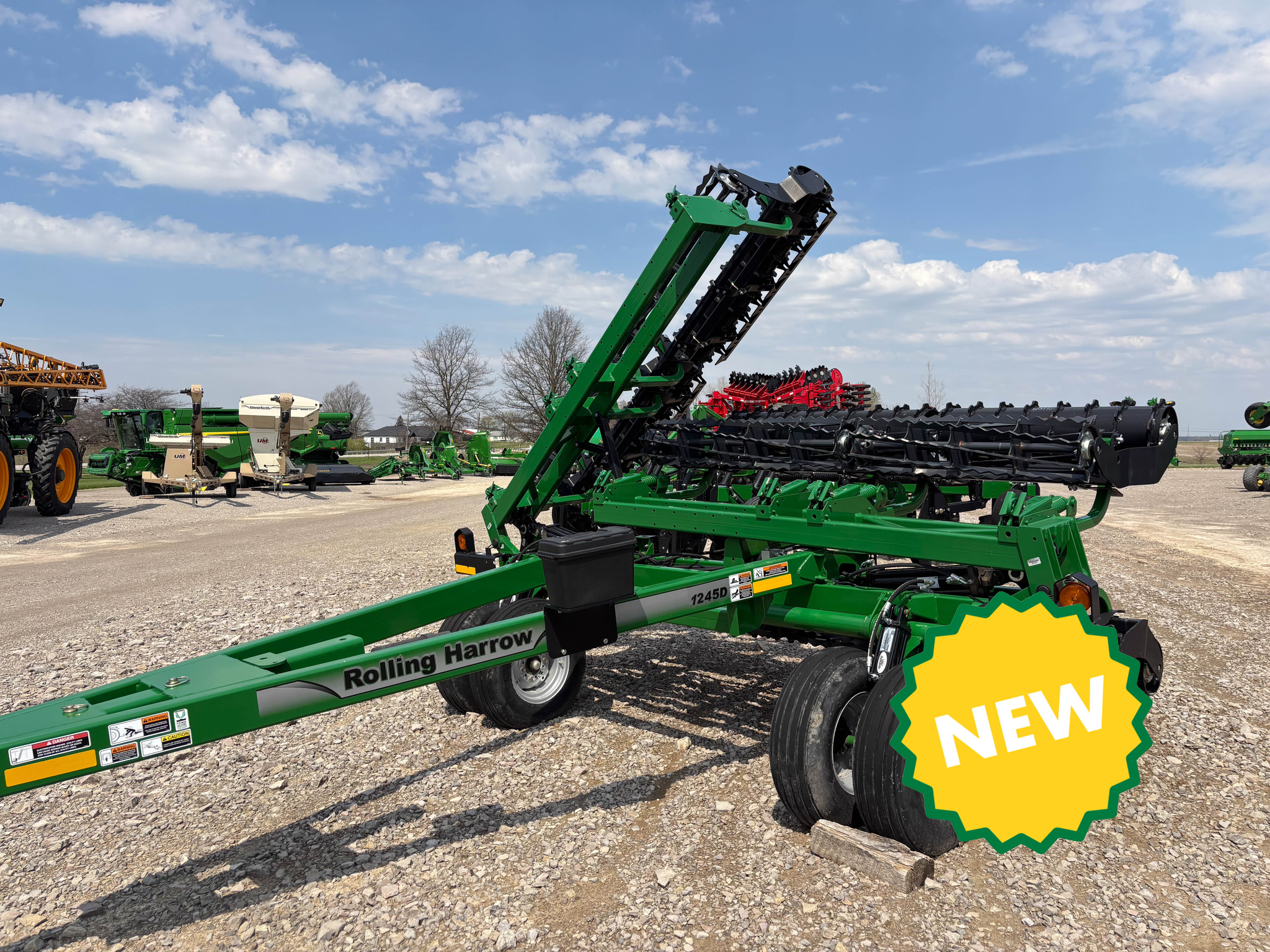 Used -- Unverferth 1245D Double Rolling Harrows at Koenig Equipment in Anna, OH - PhotoXL0