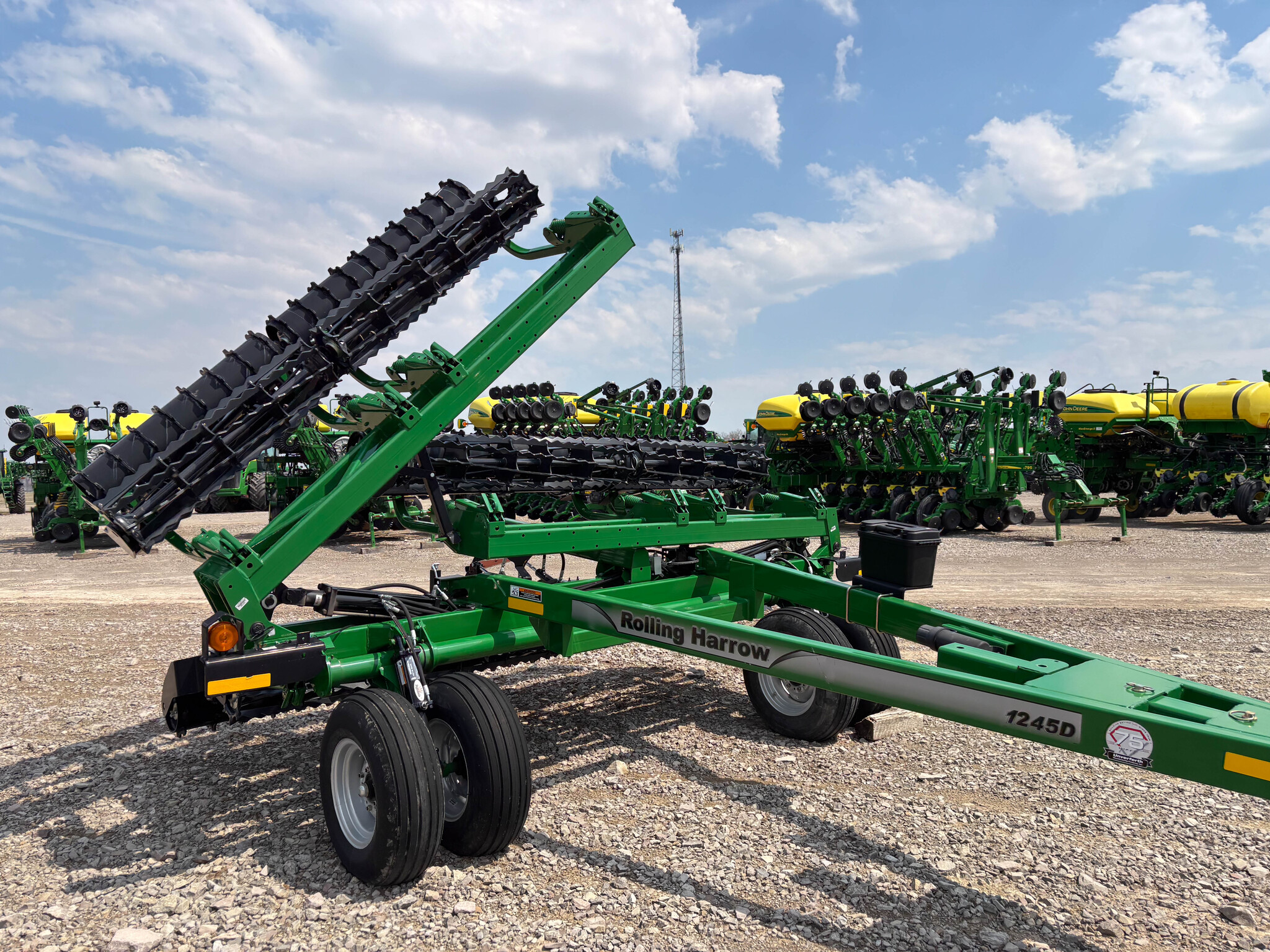 Used -- Unverferth 1245D Double Rolling Harrows at Koenig Equipment in Anna, OH - PhotoXL4