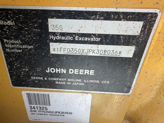 Photo of 2023 John Deere 35G