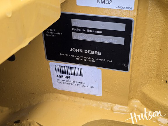 Photo of 2023 John Deere 35G