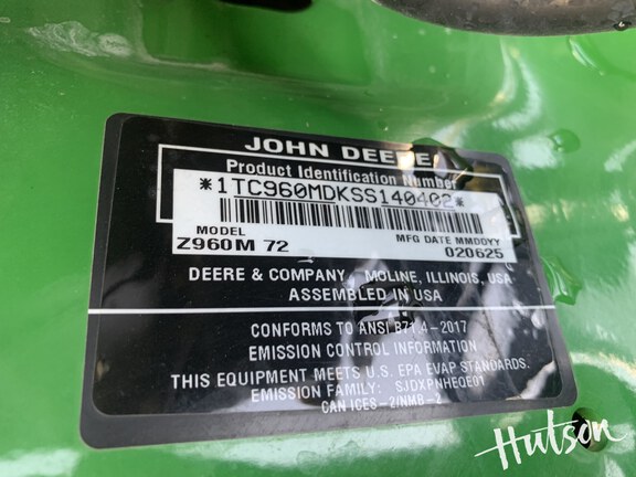 Photo of 2025 John Deere Z960M