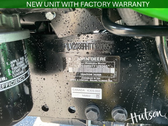 Photo of 2026 John Deere 2038R