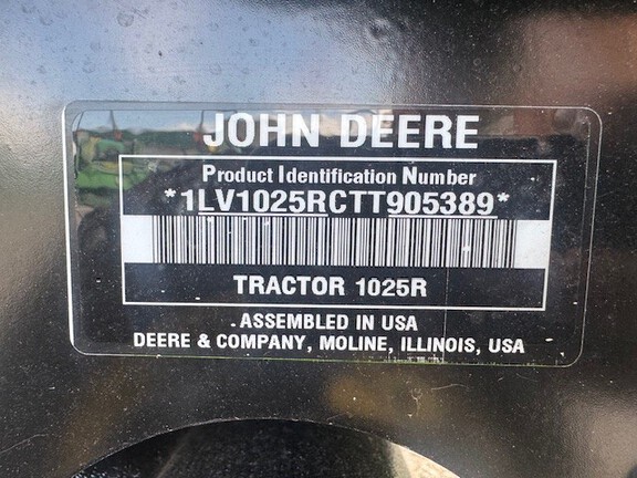 2026 John Deere 1025R