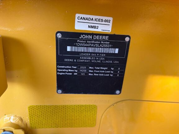 2025 John Deere 544P