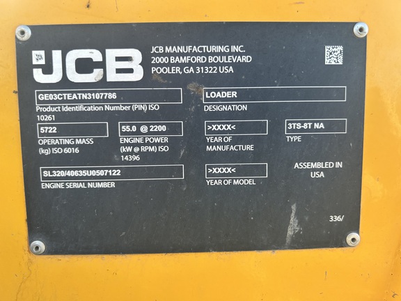 2022 JCB 3TS-8T