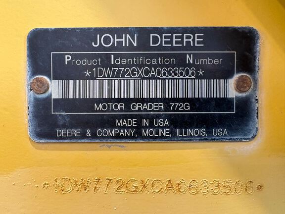 2011 John Deere 772G