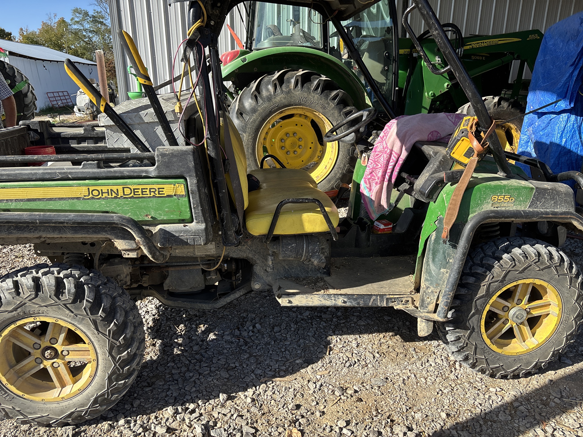Used 2015 John Deere XUV 855D GREEN ATVs & Gators at Koenig Equipment in Amelia, OH - PhotoXL2