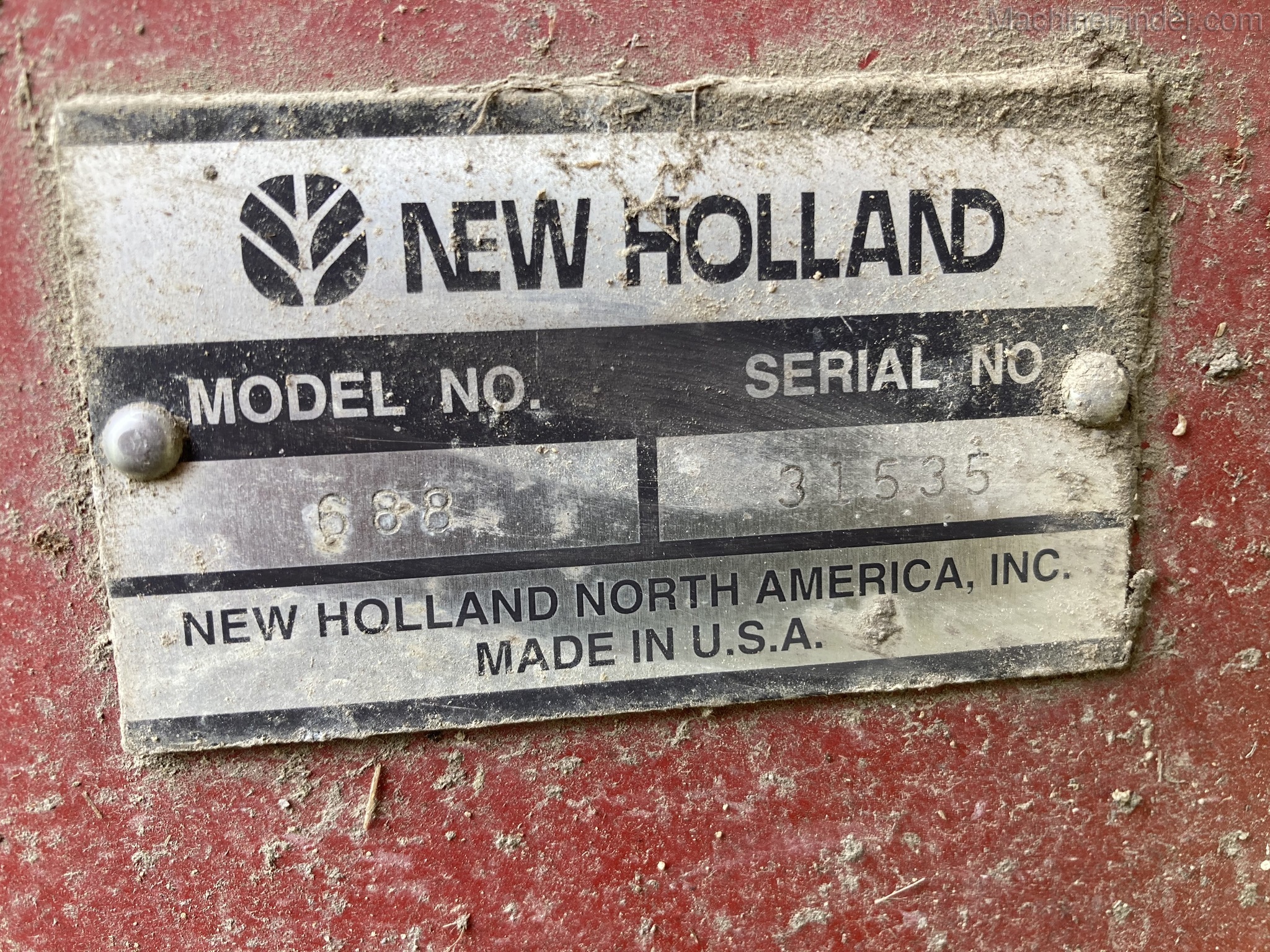 2000 New Holland 688 Image 7