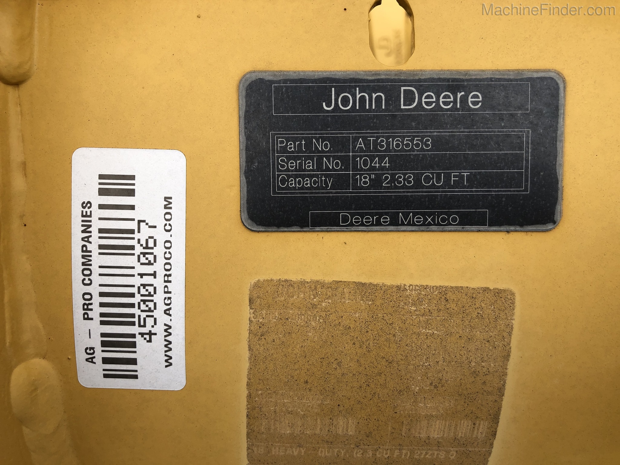 2020 John Deere AT316553 Image 2