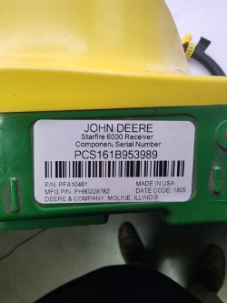 2018 John Deere SF6000 W/SF1 Image 3