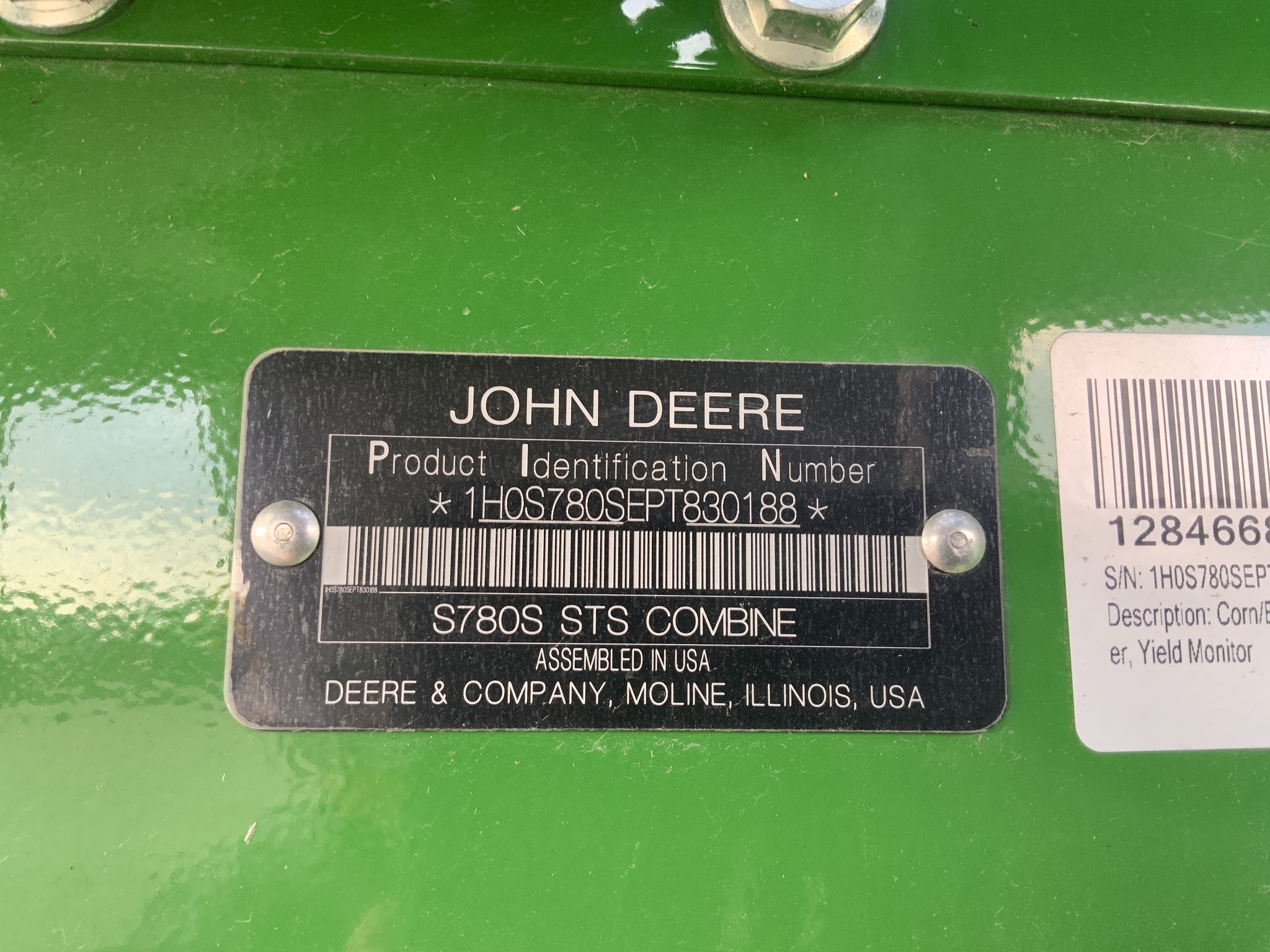 2024 John Deere S780 Image 11