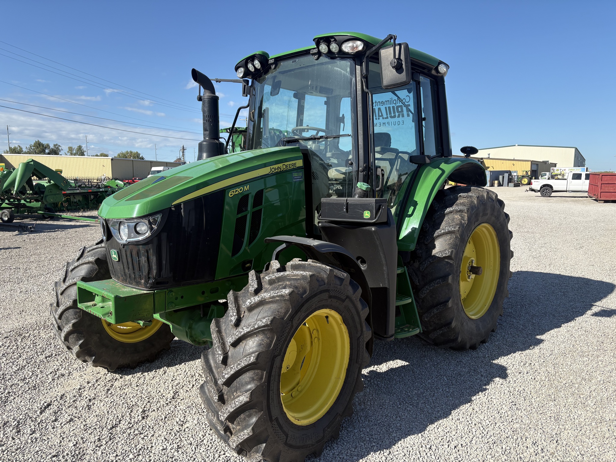 2022 John Deere 6120M Image 8